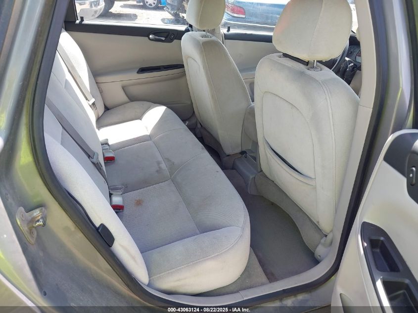 2008 Chevrolet Impala Lt VIN: 2G1WT55N781308780 Lot: 43063124