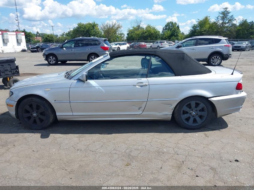 2005 BMW 325Ci VIN: WBABW33485PL36854 Lot: 43063324