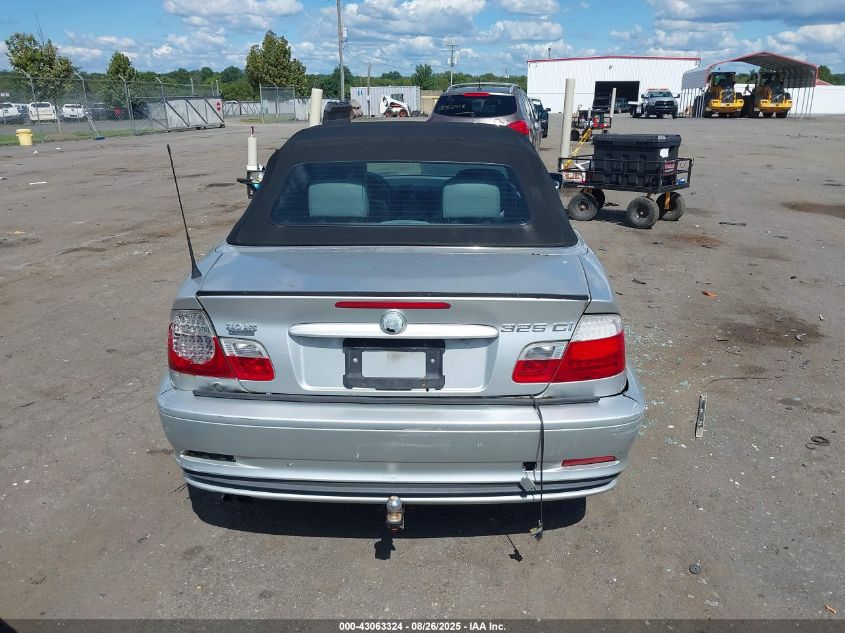 2005 BMW 325Ci VIN: WBABW33485PL36854 Lot: 43063324