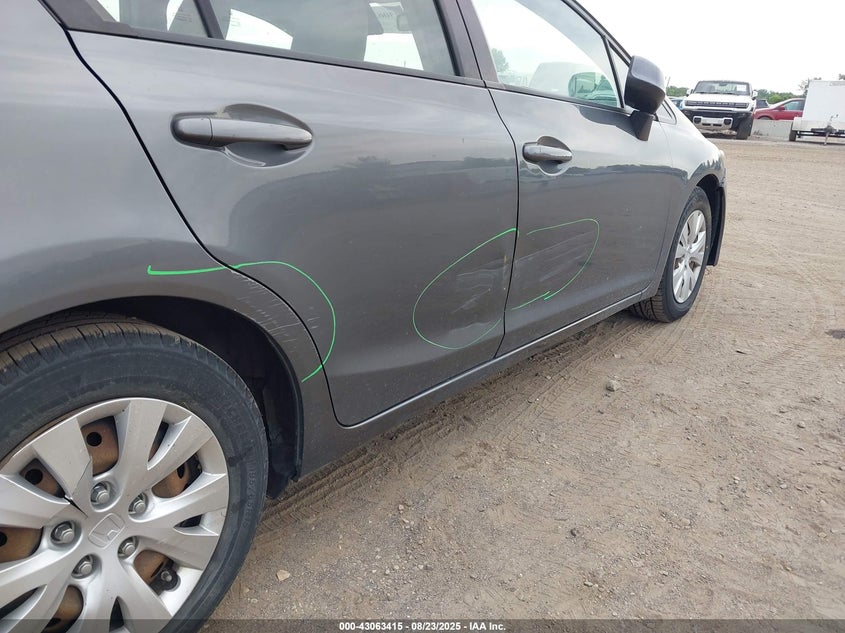 2012 Honda Civic Lx VIN: 19XFB2F53CE007135 Lot: 43063415