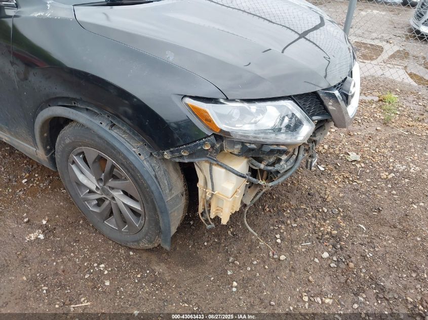 2016 Nissan Rogue Sl VIN: 5N1AT2MV4GC864714 Lot: 43063433