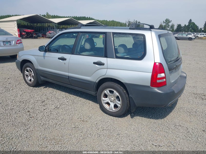 JF1SG63635H712783 2005 SUBARU FORESTER photo no. 3