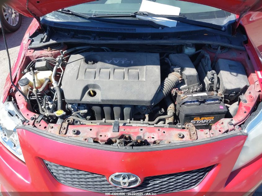 2010 Toyota Corolla Le VIN: 1NXBU4EE3AZ294928 Lot: 43063506