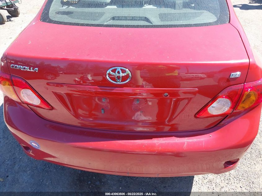 2010 Toyota Corolla Le VIN: 1NXBU4EE3AZ294928 Lot: 43063506