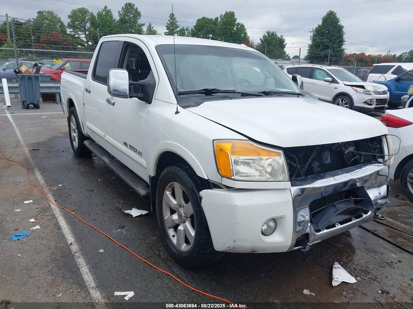 1N6BA0ED2CN327716 2012 Nissan Titan Sl auction photo 1