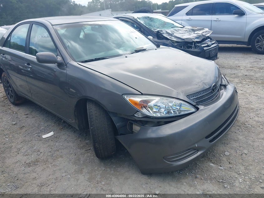 2003 Toyota Camry Le grey sedan gasoline 4T1BE32K93U686008 photo #1