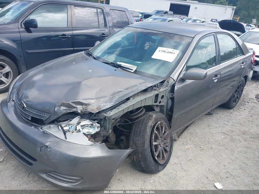 2003 Toyota Camry Le grey sedan gasoline 4T1BE32K93U686008 photo #3