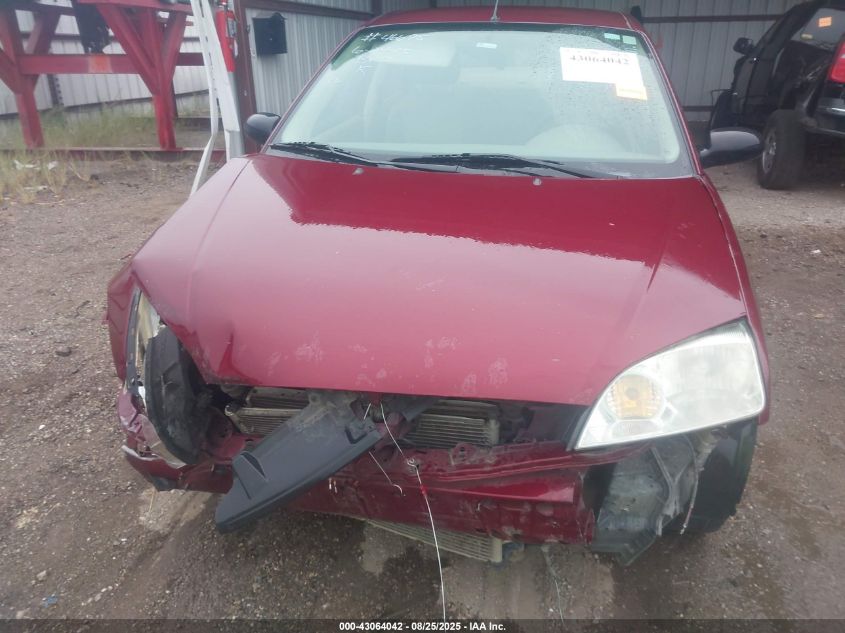 2007 Ford Focus S/Se/Ses VIN: 1FAHP34N17W315831 Lot: 43064042