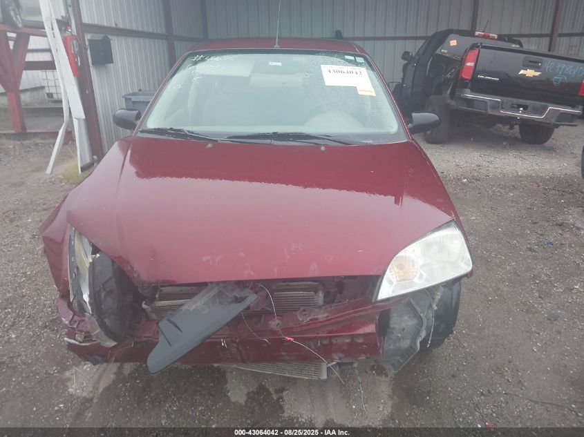 2007 Ford Focus S/Se/Ses VIN: 1FAHP34N17W315831 Lot: 43064042