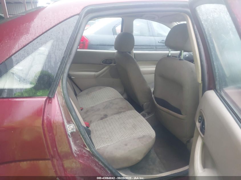 2007 Ford Focus S/Se/Ses VIN: 1FAHP34N17W315831 Lot: 43064042