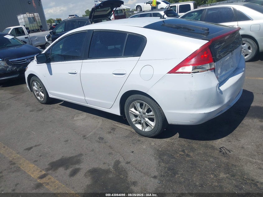 Vin: jhmze2h78as036593, lot: 43558311, honda insight ex 20103