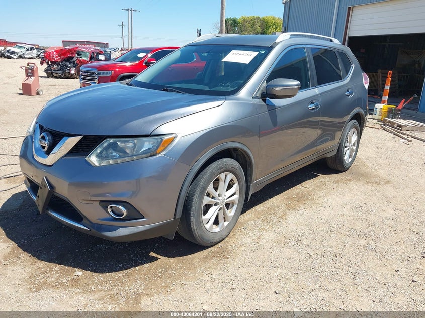 2015 NISSAN ROGUE SV - KNMAT2MT1FP553297