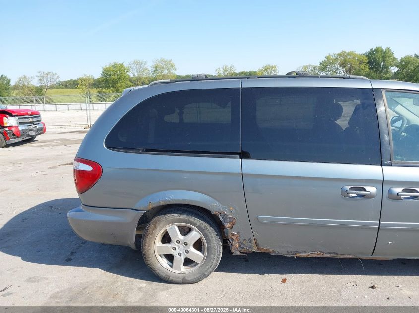 2007 Dodge Grand Caravan Sxt VIN: 2D4GP44L47R150184 Lot: 43064301