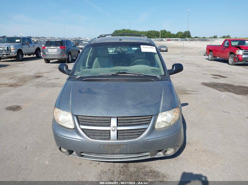 2007 Dodge Grand Caravan Sxt VIN: 2D4GP44L47R150184 Lot: 43064301