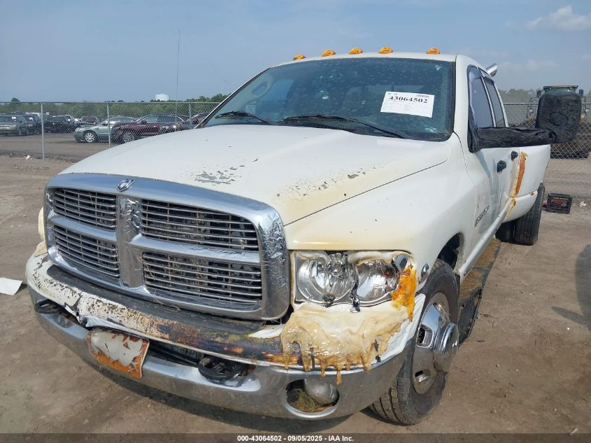 2004 Dodge Ram 3500 Slt/Laramie/St VIN: 3D7MA48C04G254971 Lot: 43064502