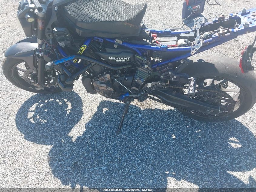 2016 Yamaha Fz07 VIN: JYARM06E4GA008293 Lot: 43064510