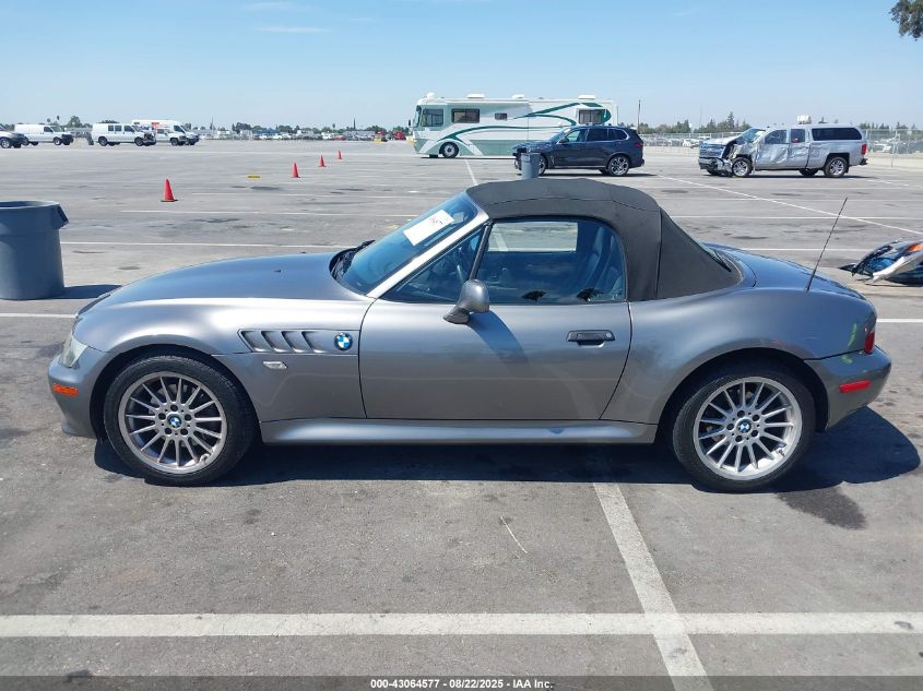 2001 BMW Z3 3.0I VIN: WBACN53481LJ59047 Lot: 43064577