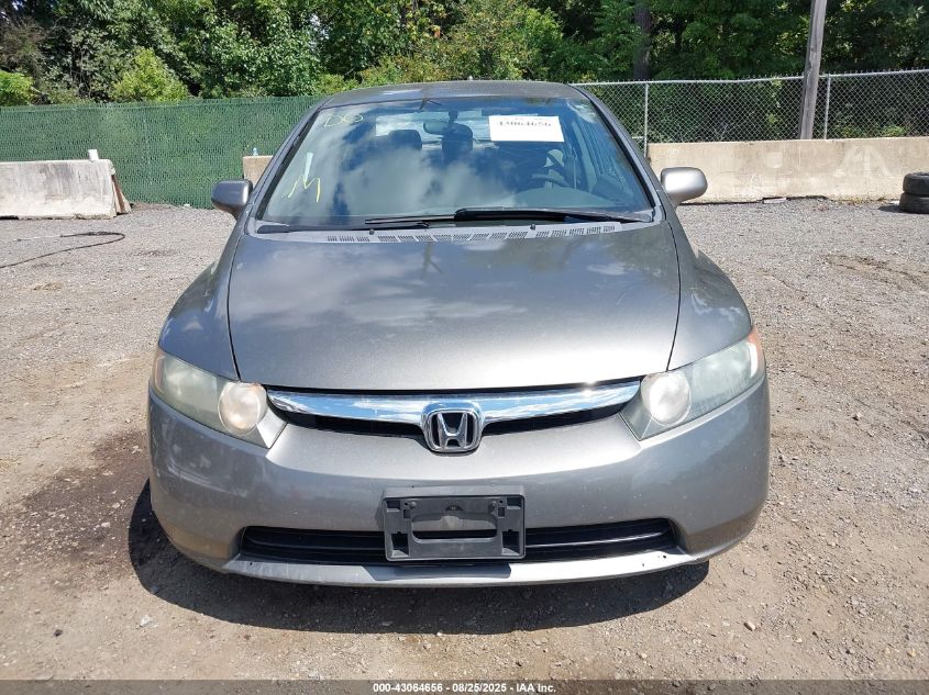 2007 Honda Civic Lx VIN: 1HGFA16507L007640 Lot: 43064656