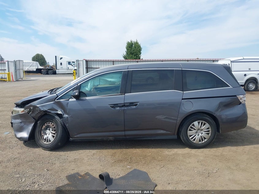 2014 Honda Odyssey Lx VIN: 5FNRL5H27EB031675 Lot: 43064711