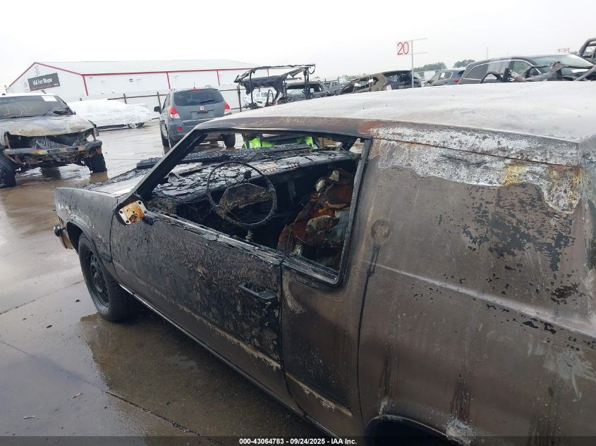 1985 Cadillac Eldorado VIN: 1G6EL5789FE668898 Lot: 43064783