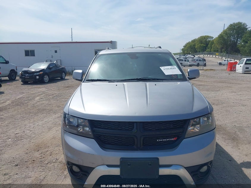 2018 Dodge Journey Crossroad Awd VIN: 3C4PDDGG4JT449361 Lot: 43064849