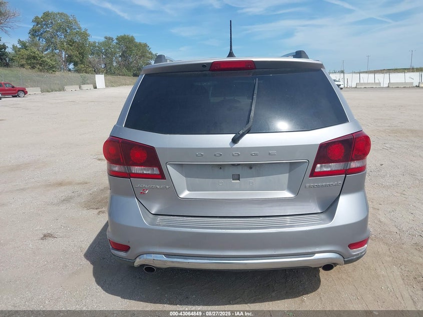 2018 Dodge Journey Crossroad Awd VIN: 3C4PDDGG4JT449361 Lot: 43064849