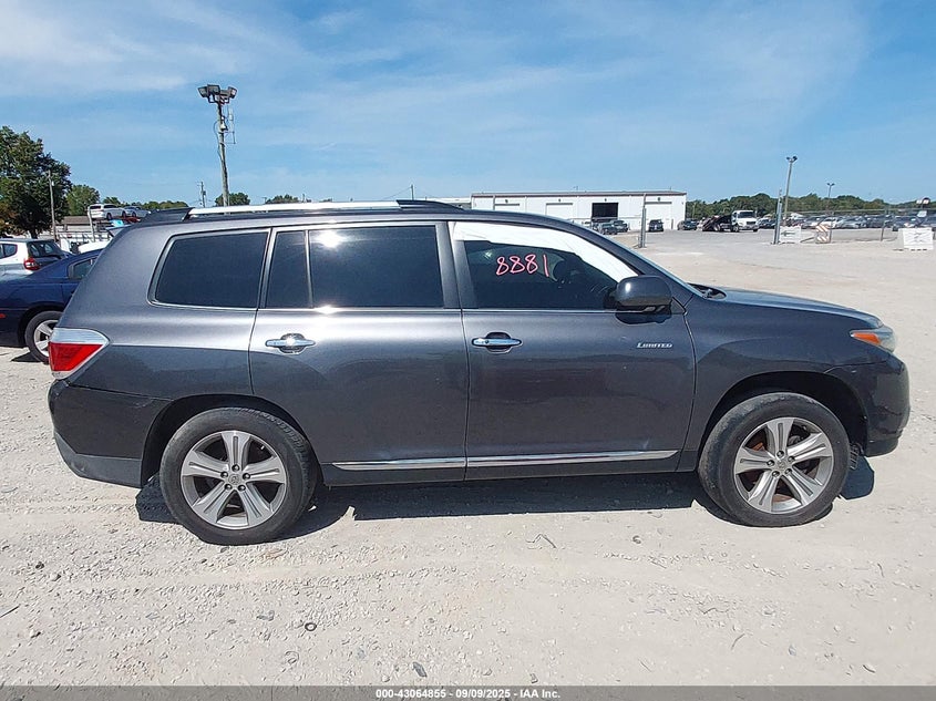 2013 TOYOTA HIGHLANDER LIMITED V6 - 5TDDK3EH4DS216786