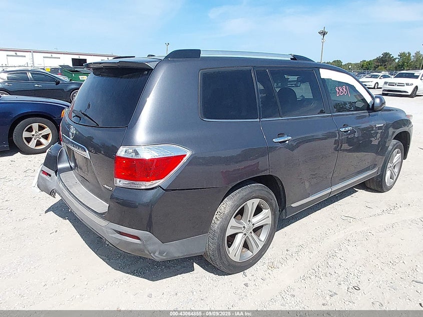 2013 TOYOTA HIGHLANDER LIMITED V6 - 5TDDK3EH4DS216786