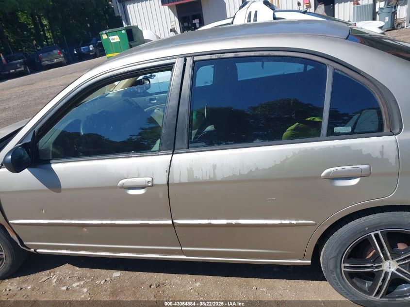 2005 Honda Civic Lx VIN: 2HGES16515H604203 Lot: 43064884