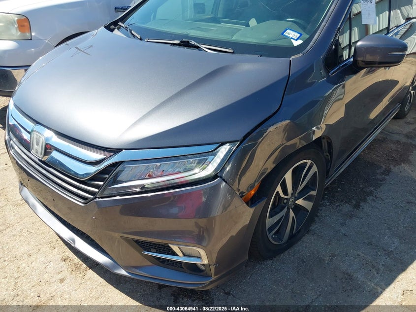 2018 Honda Odyssey Elite VIN: 5FNRL6H92JB098987 Lot: 43064941