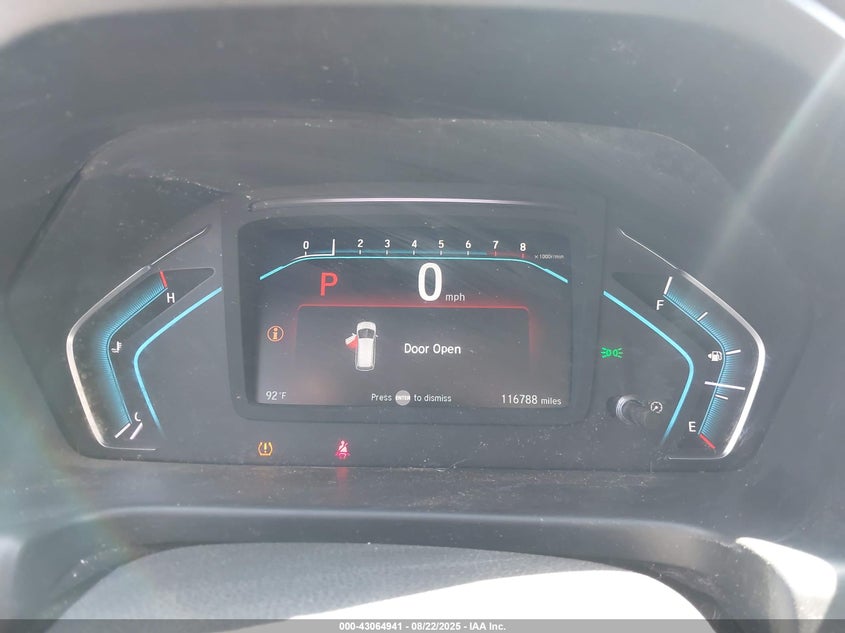 2018 Honda Odyssey Elite VIN: 5FNRL6H92JB098987 Lot: 43064941