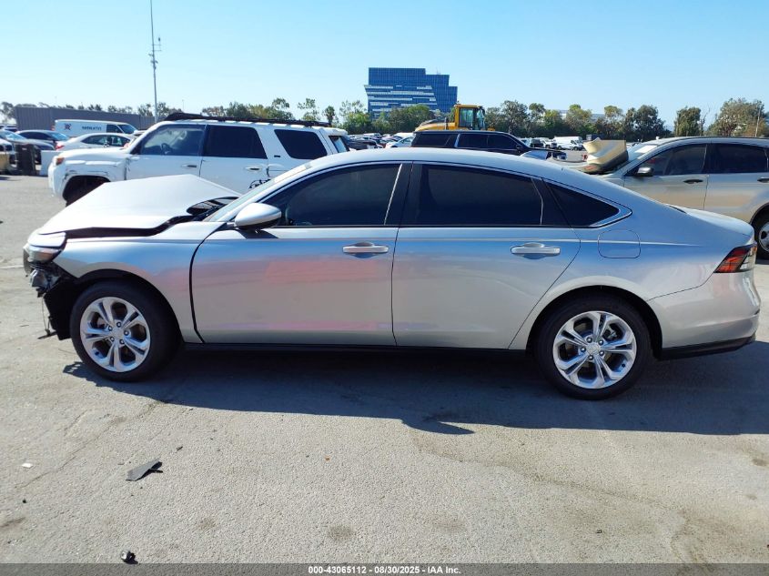 2025 Honda Accord Lx VIN: 1HGCY1F24SA022229 Lot: 43065112