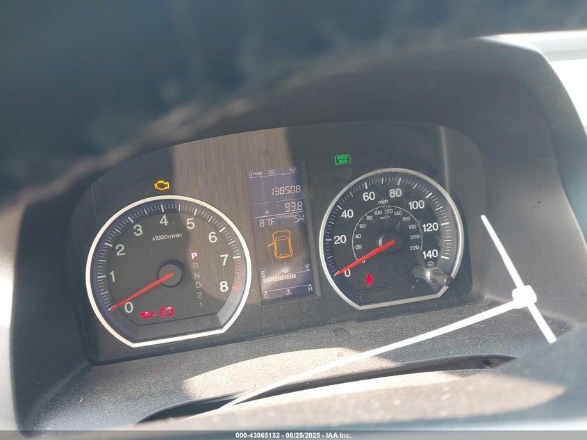 2011 Honda Cr-V Ex-L VIN: 5J6RE3H73BL019861 Lot: 43065132