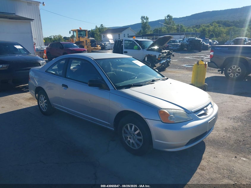 1HGEM227X3L067127 2003 Honda Civic Hx auction photo 1