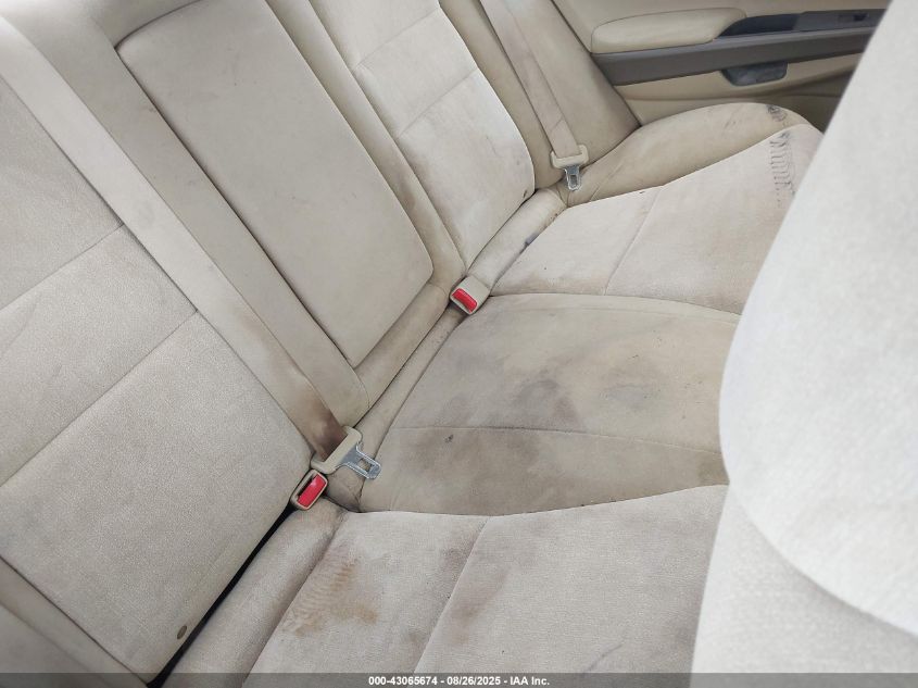 2009 Honda Accord 2.4 Lx VIN: 1HGCP26339A069361 Lot: 43065674