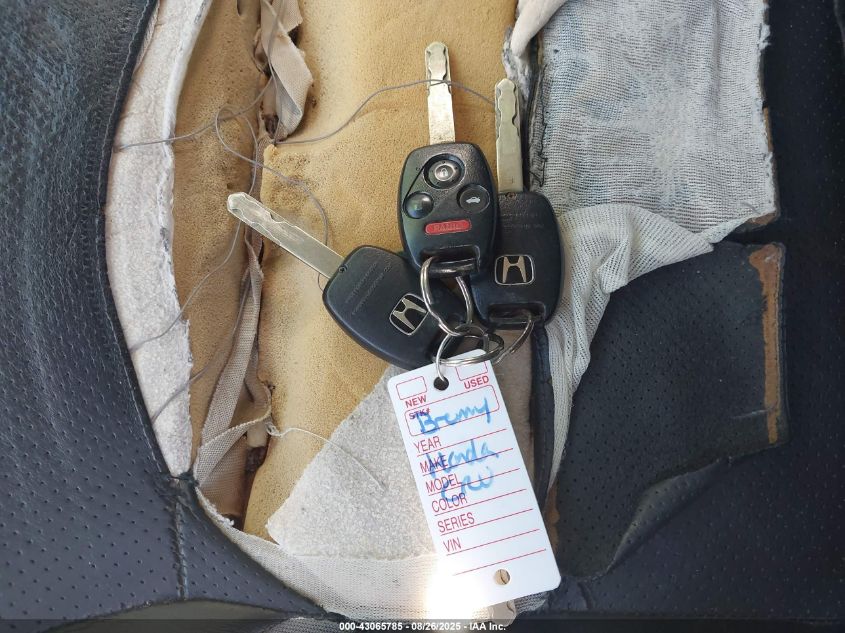 2005 Honda Cr-V Se VIN: SHSRD789X5U307779 Lot: 43065785