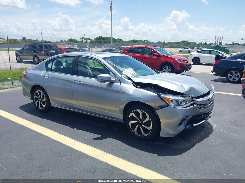1HGCR2F74HA244616 2017 Honda Accord Ex auction photo 1