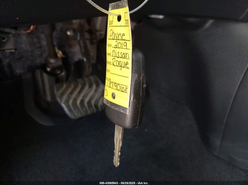 2019 Nissan Rogue S VIN: 5N1AT2MT2KC755479 Lot: 43065943