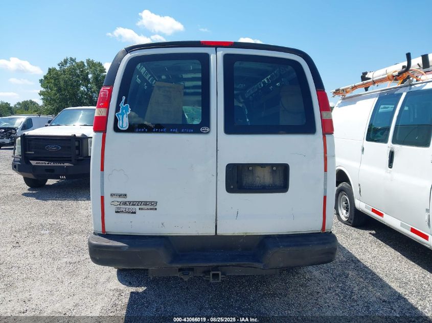 2012 Chevrolet Express 2500 Work Van VIN: 1GCWGGFA0C1104596 Lot: 43066019