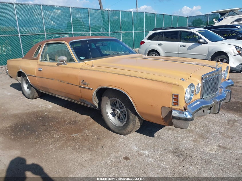 SS22N6R258948 1976 Chrysler Cordoba auction photo 1