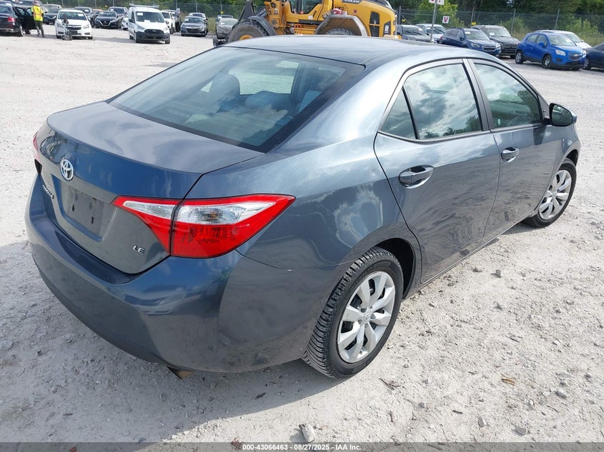 2016 TOYOTA COROLLA LE 2T1BURHE5GC690815