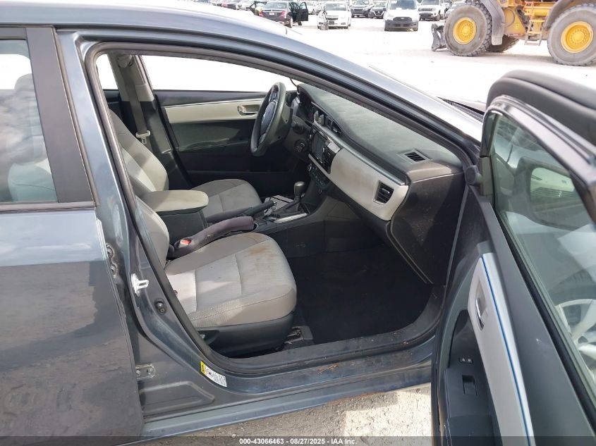 2016 TOYOTA COROLLA LE 2T1BURHE5GC690815