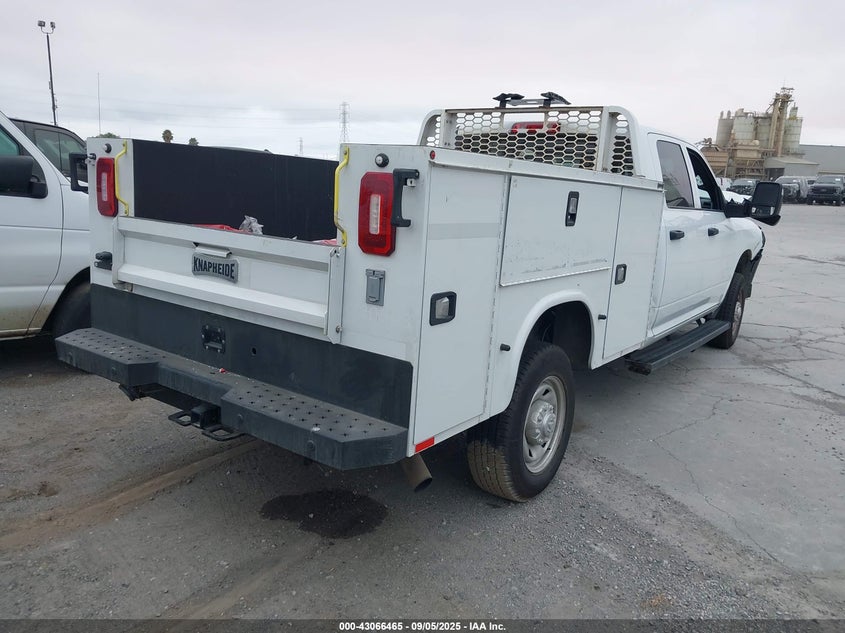 Vin: 3c6ur5hj6pg652796, lot: 43560687, ram 2500 tradesman  4x4 8' box 20234