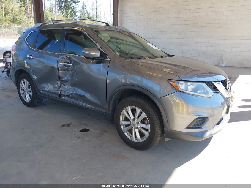 KNMAT2MT5FP505432 2015 Nissan Rogue Sv auction photo 1