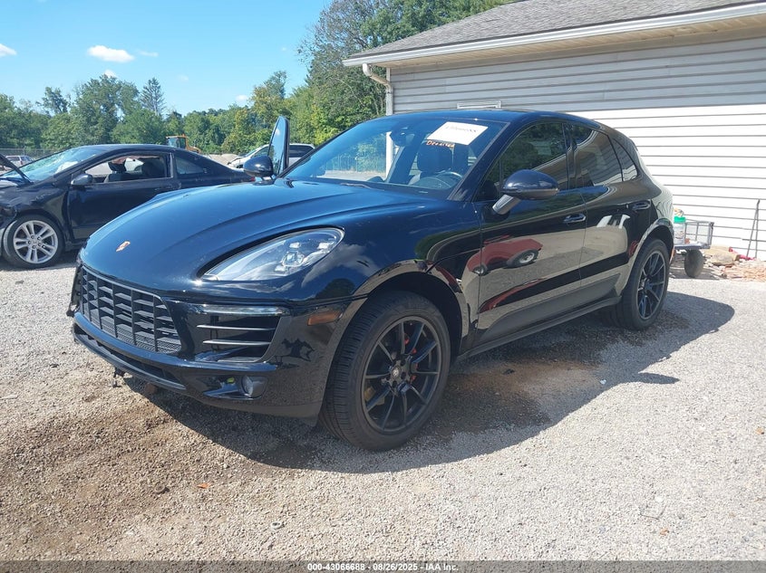 2017 Porsche Macan 3.0 S Black Lot 111043066688 Vin WP1AB2A5XHLB12110