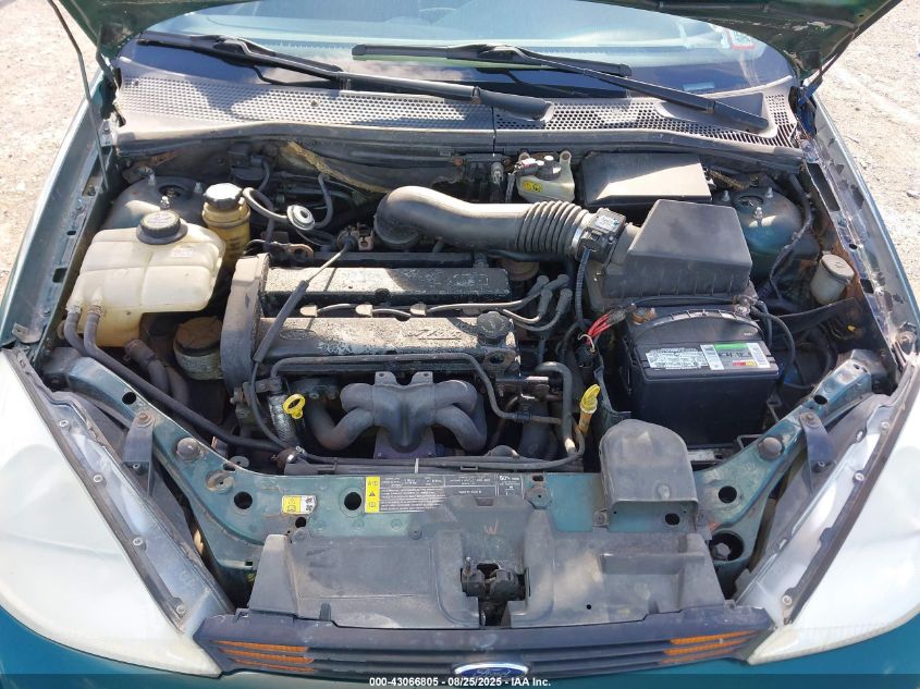 2000 Ford Focus Zx3 VIN: 3FAHP3134YR110561 Lot: 43066805