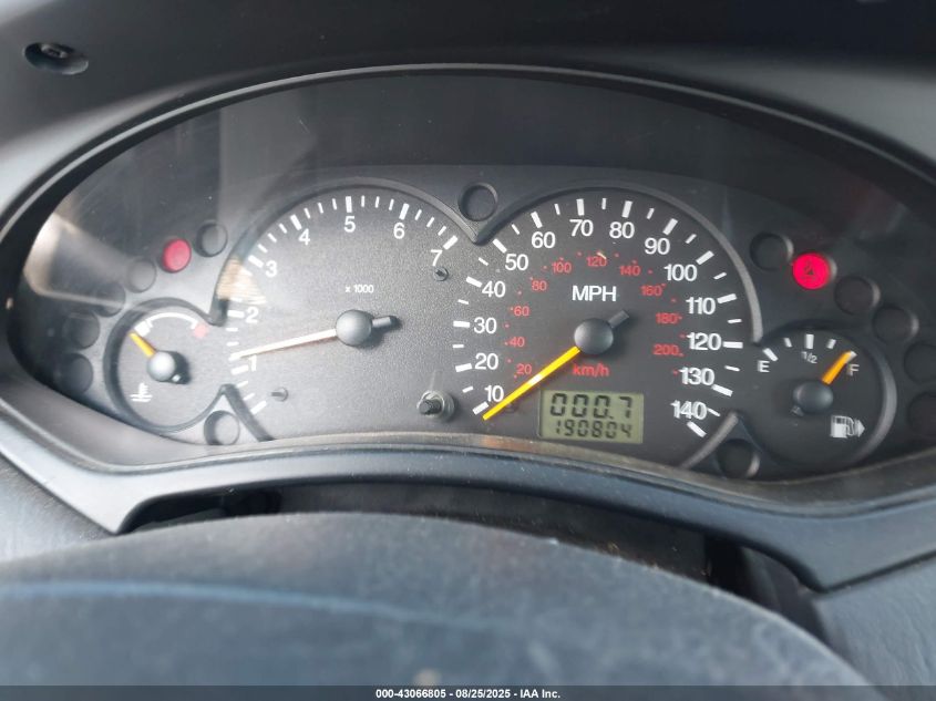 2000 Ford Focus Zx3 VIN: 3FAHP3134YR110561 Lot: 43066805