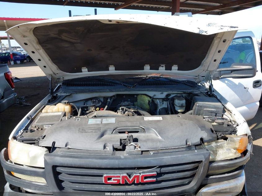 2006 GMC Sierra 2500Hd Work Truck VIN: 1GDHC24U46E165818 Lot: 43066904