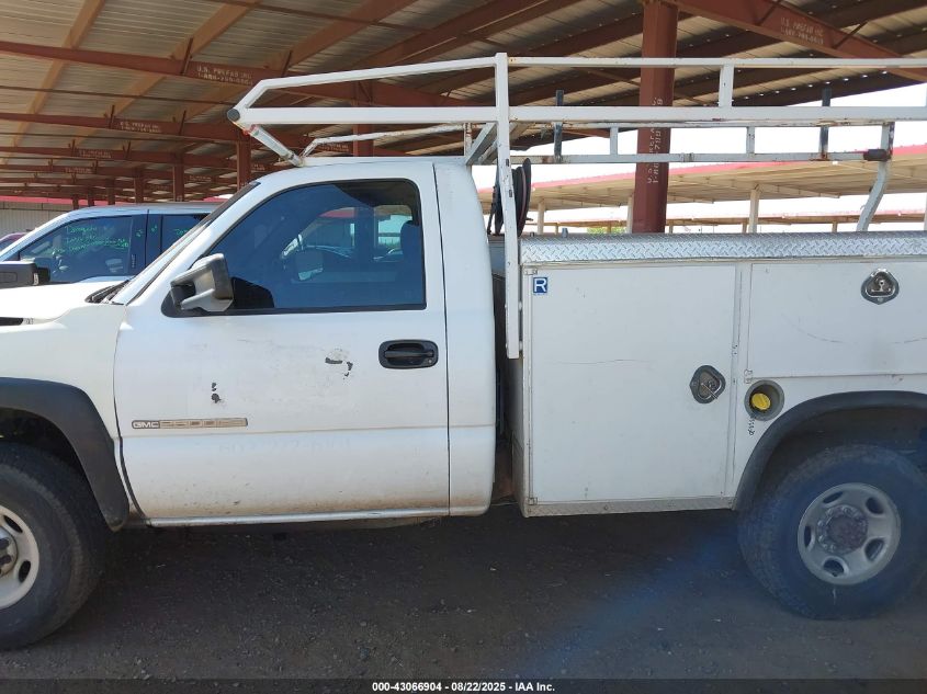 2006 GMC Sierra 2500Hd Work Truck VIN: 1GDHC24U46E165818 Lot: 43066904