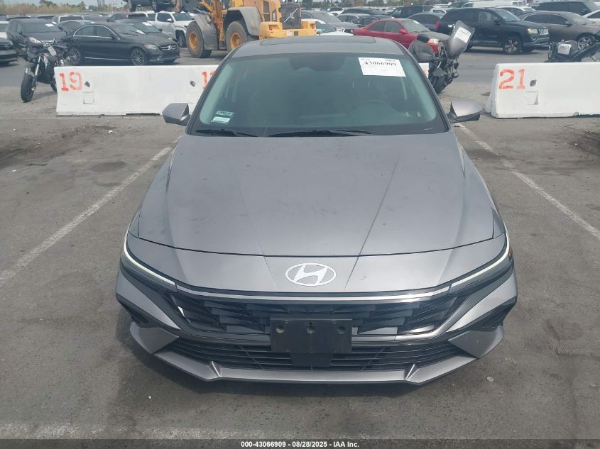 2024 Hyundai Elantra Limited VIN: KMHLP4DG6RU737888 Lot: 43066909